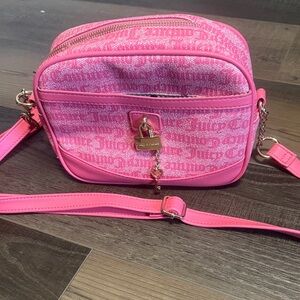 Juicy Couture Vibrant Pink Crossbody Bag